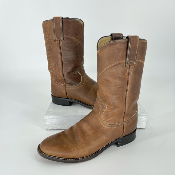 Justin 348 Mens Classic Roper Boot 